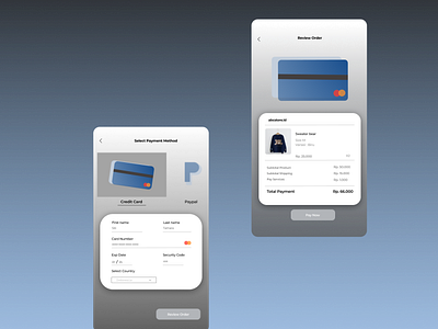 Daily UI 002 - Credit Card Checkout