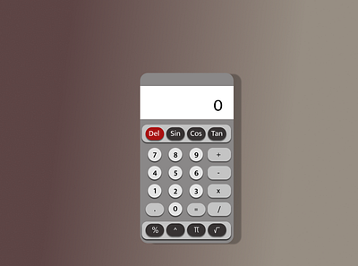 Daily UI 004 - Calculator calculator design calculator ui challenge dailyui design ui