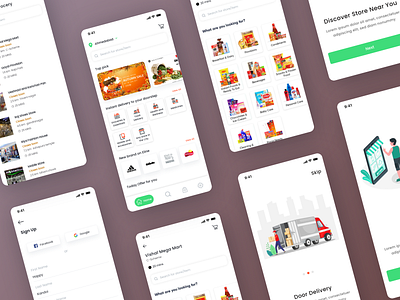 LineUp - Food Delivery App