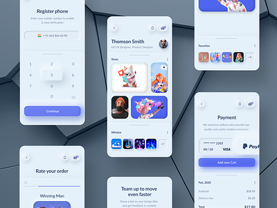 NFT Selling App UI - Skeuomorphism Design 3d adobe xd app buy cartoon character cryptocurrency design figma graphic illustration images ntf photoshop pixelart purchased sell session ui vector