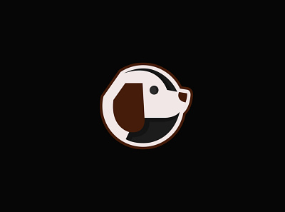 DOG app branding design flat icon illustration logo typography ui vector