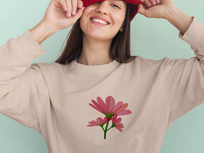 Flower patter Sweatshirt design