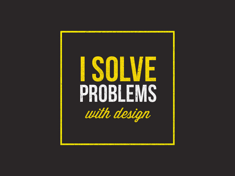 Problem Solver by Claude Piche on Dribbble
