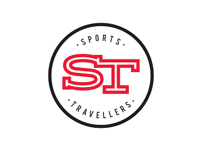 Sports Travellers baseball black branding fans football hockey leisure red sport travel