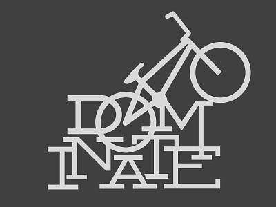 Dominate bike bmx dom fundraisen t shirt
