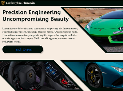 Car company website concept design design graphic design ui website design