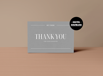 Thank You Card, Small Business Thank You Cards branding business business supplies design illustration small business small business branding small business supplies thank you business cards thank you cards