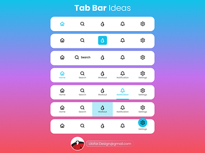 ⚡7 Tab bar design ideas