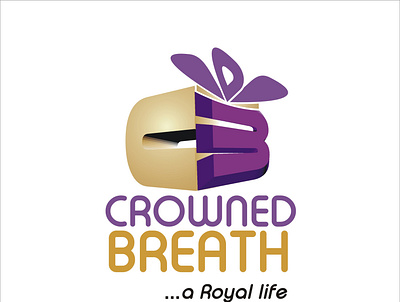 crowned breath logo logo