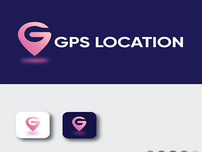 Gps Location Logo Design