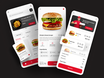 Food Delivery App app design delivery food food food app food app design food delivery app mobile app ui