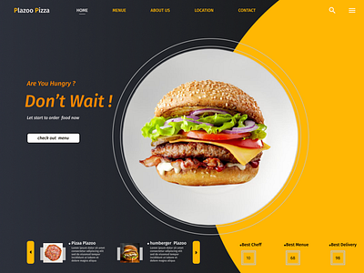 Fastt Food Landing page