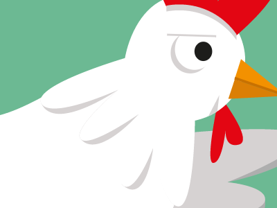Crossfit Chicks animation chicken farm organic