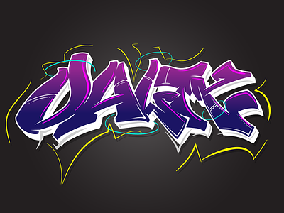 Dalty Sketch digital art doodle graffiti graffiti digital illustration logo