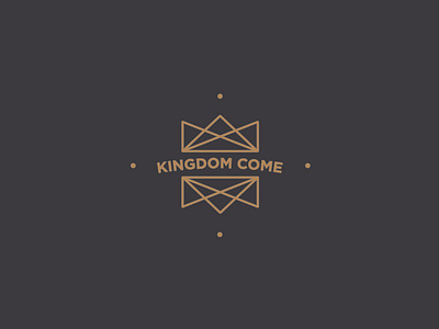 Kingdom Come chiasm crown crown logo illustration jesus kingdom royal