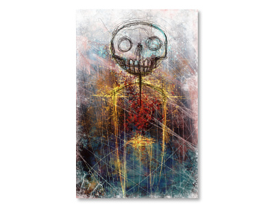 Rust And Blood affinitydesigner digital digital art digital illustration digital painting skull