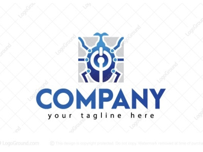 Logo Beetle Technology app branding computer gaminglogo logo technology logo website