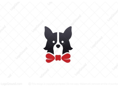 Logo Dog Minimal app branding design illustration logo