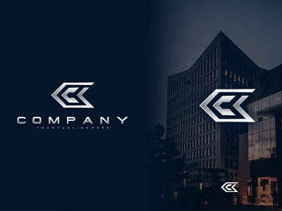 Dynamic Arrow C or D Platinum Logo branding design logo office