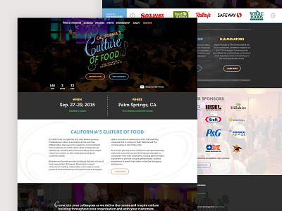 CGA Strategic Conference Website conference design web design website