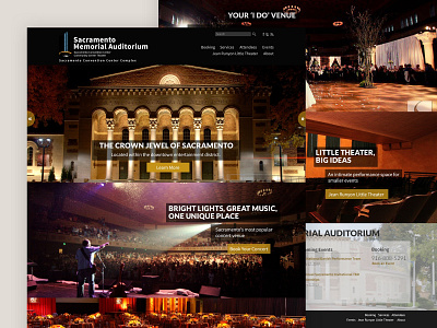 Sacramento Memorial Auditorium Website