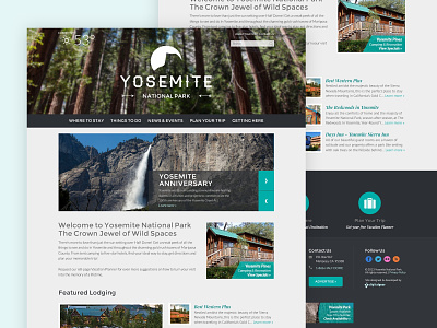 Yosemite.com Website design web design website wordpress yosemite