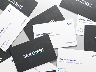 Twitch Gamer Business Cards