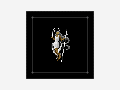 Mercury atari goddess mercury pixel art space