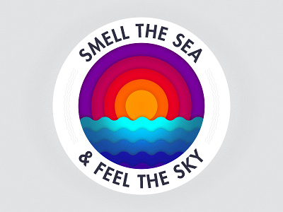 Ocean Sticker