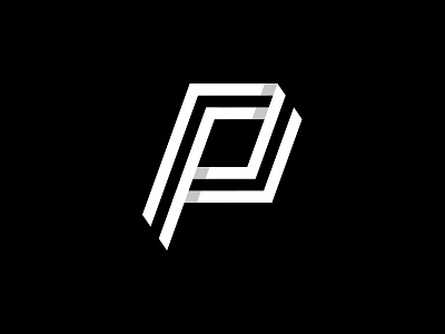 P Monogram branding icon identity letter p logo monogram p icon p letter p logo p monogram type typography