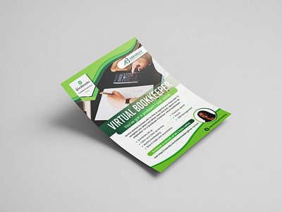 Double Sided Flyer Design banner brochure flyerdesign flyers graphicdesign illustrator modern photoshop poster tri fold