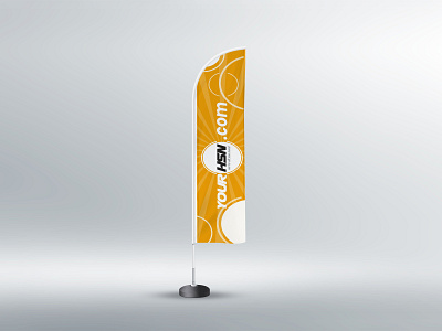 Feather Flag Design custom designs feather flags graphicdesign modernart photoshop rollup banner