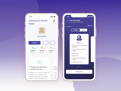 montu app home screen by Nada on Dribbble