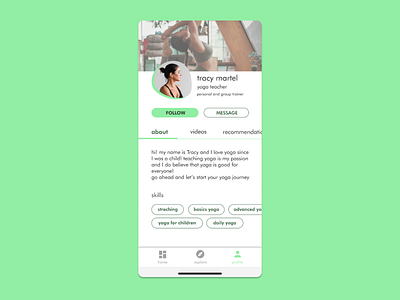 daily ui 006 - user profile