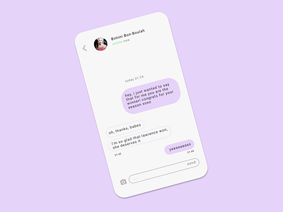 daily ui 013 - direct messaging daily ui 013 dailyui design ui