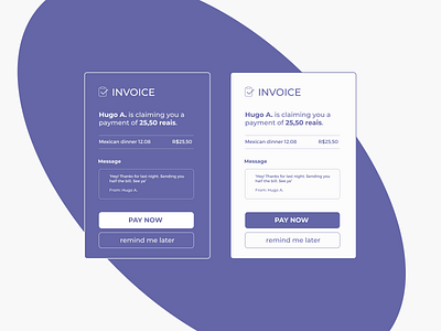 daily ui 046 - Invoice