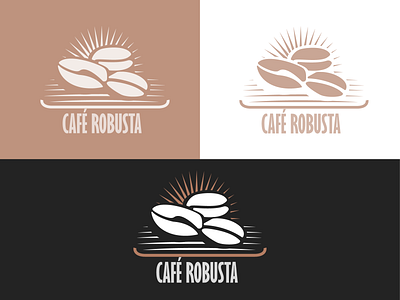 Branding Café Robusta/ Projet fictif branding design graphic design logo