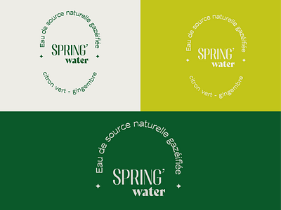Branding Spring Water/Projet fictif