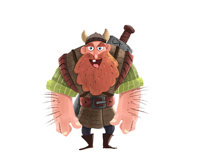 Viking character design