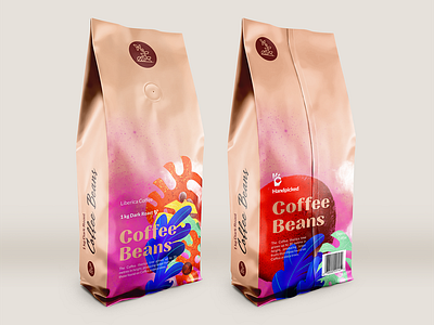 Coffee Package beans beverage branding coffee coffee bean illustration package package design packaging