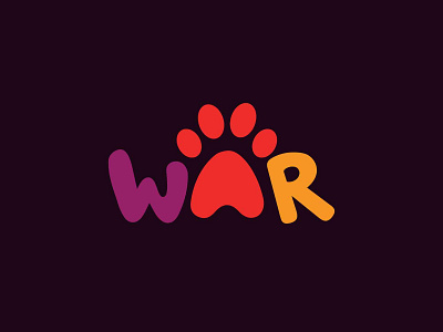 WAR | Wilton Animal Rescue | Logo branding design icon illustration islandtwig logo logo design vector