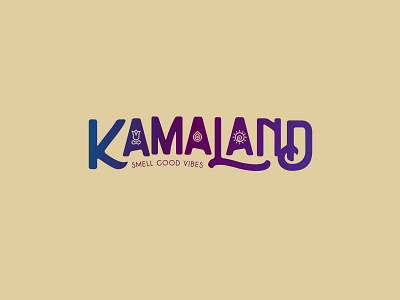 Kamaland  |  Smell Good Vibes  |  Branding