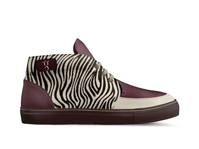 Z300 | ISLANDTWIG SHOES branding fashion illustration islandtwig italian leather logo design shoes typography vector zebra