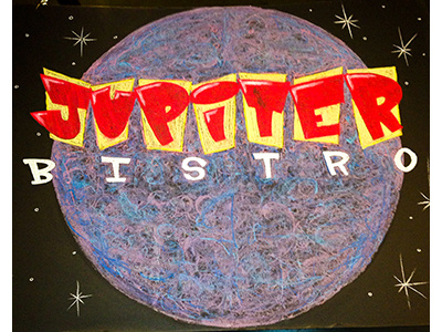 Jupiter Bistro Chalk Sign chalk chalkboard hand lettering handlettering