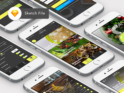 Free Food App Template