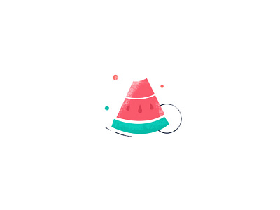 An icon icon illustration ui watermelon