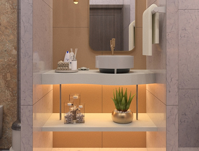 Bathroom design bathroom design interior design marble sink visualization