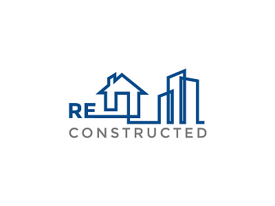 Re Constructed logo logodesign newlogodesign