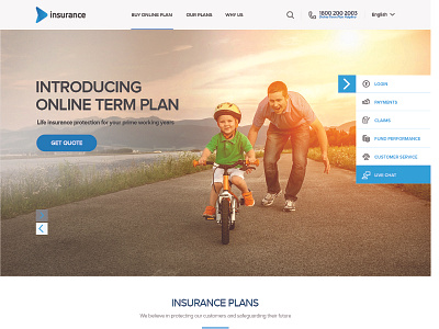 Insurance Company Website creativelogo designf1 insurancecompany new newwebsite site website