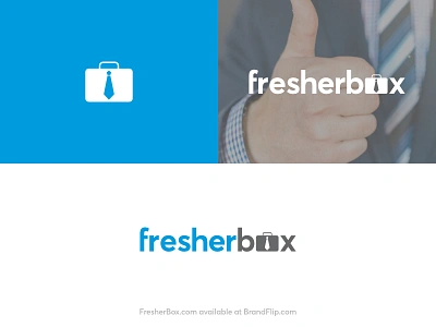 Fresherbox box brand brandflip creativelogo designf1 fresher fresherbox logo logodesign